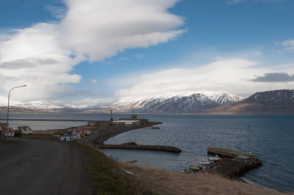 köy Hjalteyri Kuzey İzlanda'liman