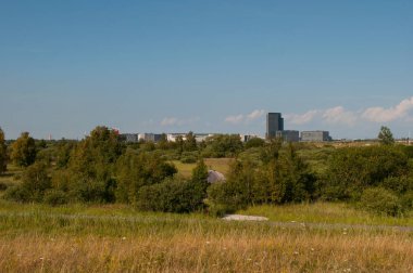 Amager Kopenhag Danimarka üzerinde Oeresteden 