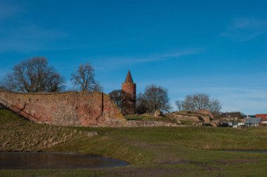 Vordingborg kale Harabeleri Danimarka 
