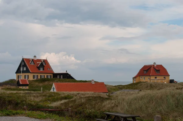 Stará vesnice skagen v severním Jutsku v Dánsku — Stock fotografie