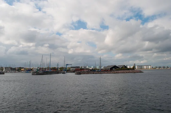 Svanemollen haven in Kopenhagen Denemarken — Stockfoto