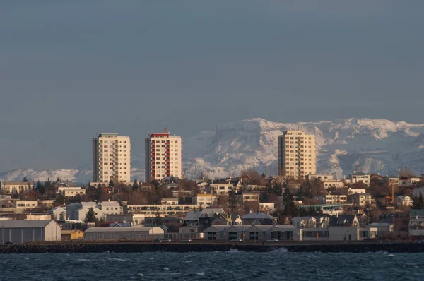 Město Reykjavík na Islandu — Stock fotografie