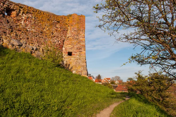 Murallas del castillo de Vordingborg en Dinamarca —  Fotos de Stock