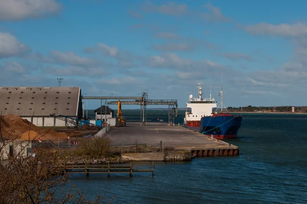 Vordingborg Danimarka endüstriyel limanda 