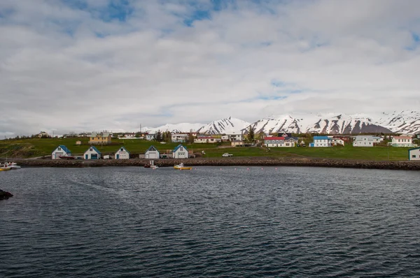 アイスランドの島の Hrisey — ストック写真