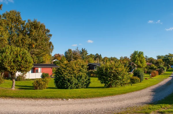 summer homes on Bogoe in Denmark
