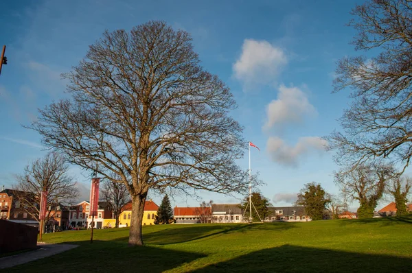 Staden av Vordingborg i Danmark — Stockfoto