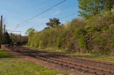 hafif raylı sistem parça Kuzey Almanya Rostock