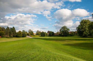 Roskilde Danimarka yeşil park 