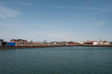 Danimarka limanında Gedser 