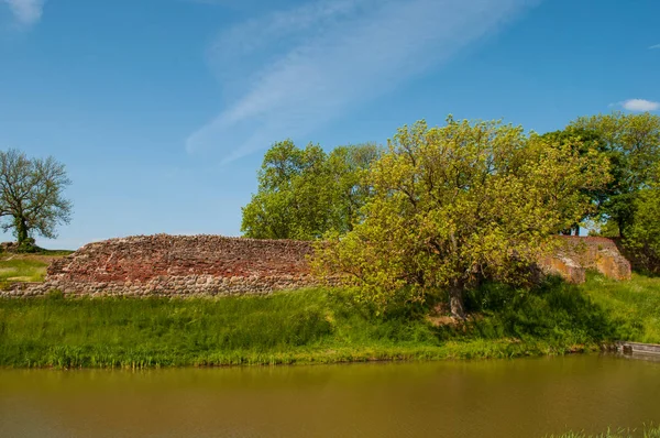 Ruina del Castillo de Vordingborg en Zelanda del Sur en Dinamarca —  Fotos de Stock