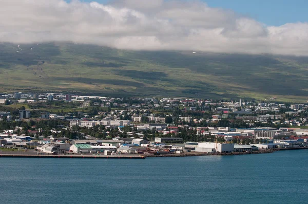 Město Akureyri na Islandu — Stock fotografie