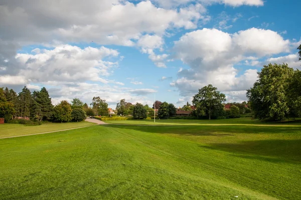 Roskilde Danimarka yeşil park 