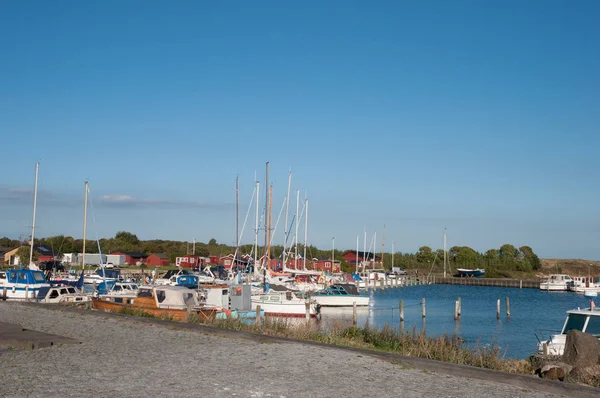 Vordingborg Hafen in Dänemark — Stockfoto