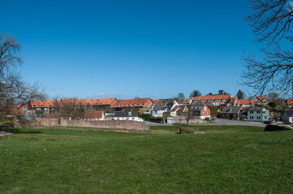 Stad van Vordingborg in Denemarken — Stockfoto