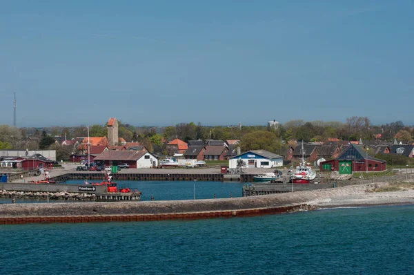 덴마크에 있는 Gedser 항구 — 스톡 사진