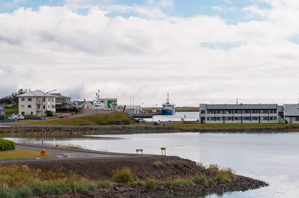 Город Хофн в Исландии — стоковое фото