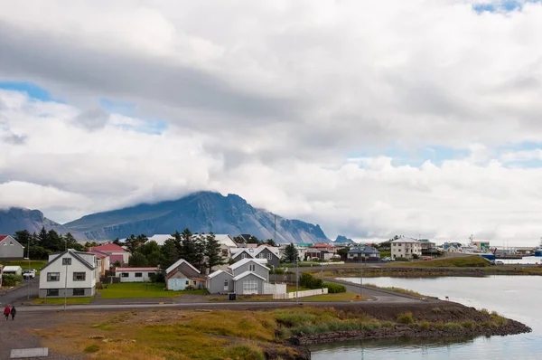 Cidade de Hofn, na Islândia — Fotografia de Stock