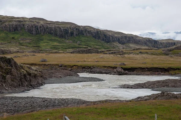 Kolgrima Fluss in Island — Stockfoto