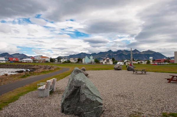 Город Хофн в Исландии — стоковое фото