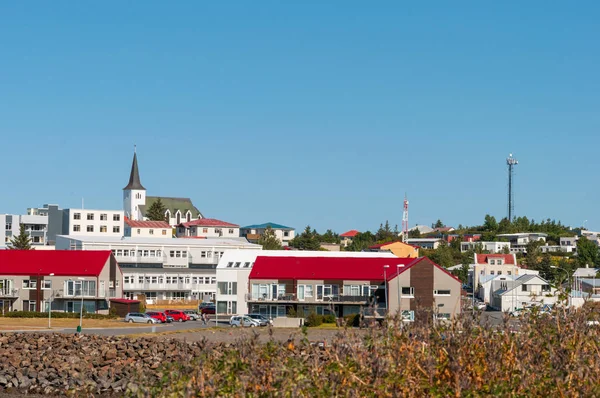 Ciudad de Borgarnes en Islandia —  Fotos de Stock