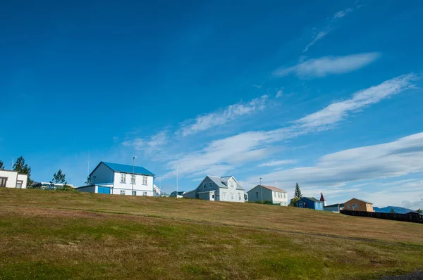 İzlanda'daki Hrisey Köyü
