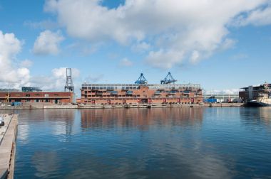 Nordhavn bölge Kopenhag Danimarka