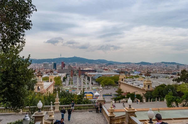 Stadt Barcelona — Stockfoto