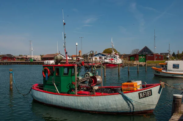 Velho barco de pesca dinamarquês — Fotografia de Stock