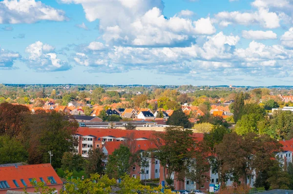 デンマークの Vordingborg の町 — ストック写真