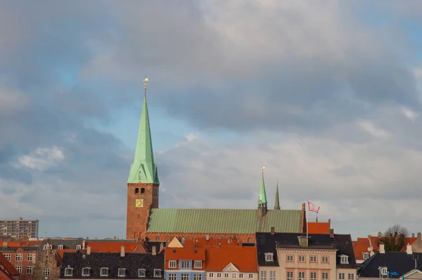 Cidade de Helsingoer, na Dinamarca — Fotografia de Stock