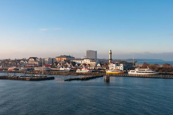 Hafen von rostock in deutschland — Stockfoto