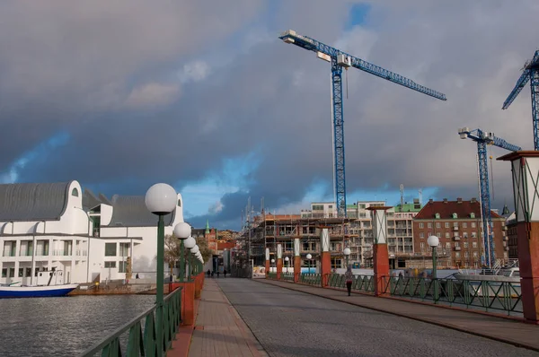 Şehir Helsingborg İsveç'te — Stok fotoğraf