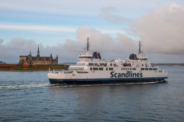 Scandlines Hamlet yelken pass Kronborg Kalesi'ne feribot