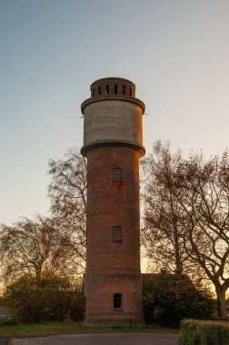 Kırsal kasaba su kulesinde Danimarka