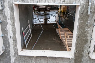 Yeni bina inşa ediliyor