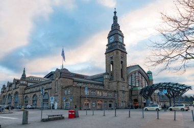Hamburg ana tren istasyonu.