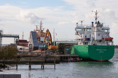 bağlantı noktası Vordingborg Danimarka şilebi