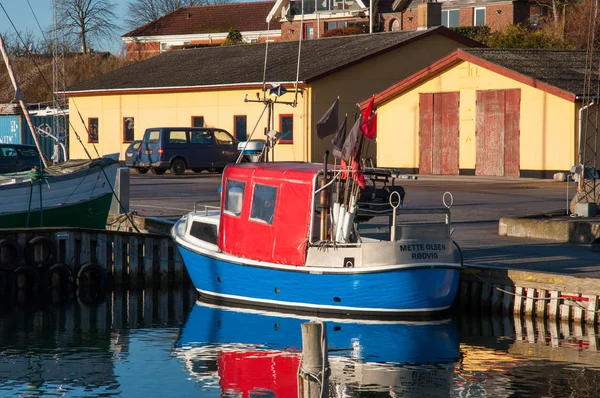 Dänisches Fischerboot — Stockfoto