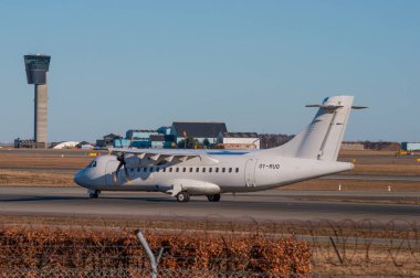 Danimarkalı hava taşıma Atr 42-500 turboprop uçak