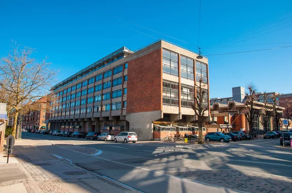 Edificio en el barrio de Vesterbro — Foto de Stock