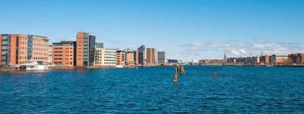 Skyline de Copenhague en Dinamarca — Foto de Stock