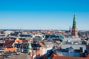 Şehir Kopenhag Danimarka görüntülemek
