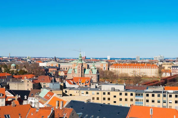 Vista sulla città di Copenaghen Danimarca — Foto Stock