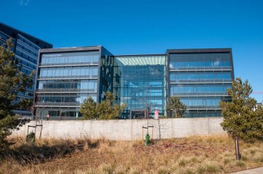 Modern ofis Kopenhag'da Binası