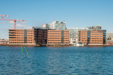 Bir bahar gününde Kopenhag manzarası