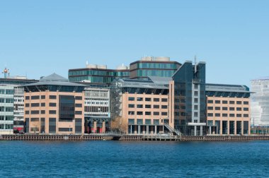 Bir bahar gününde Kopenhag manzarası