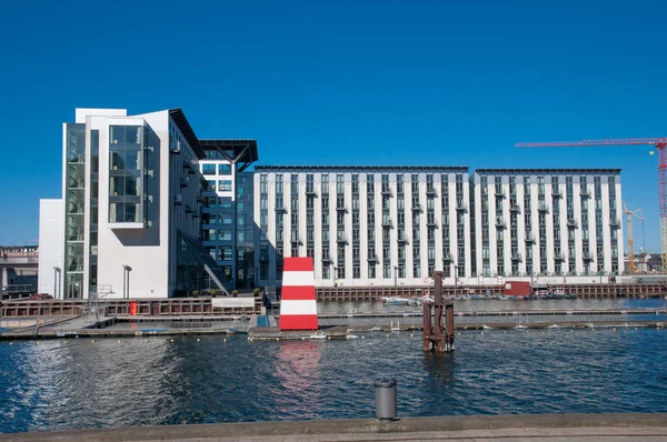 Hotel on the waterfront of Copenhagen — Stock Photo, Image