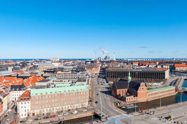 Stadt Kopenhagen in Dänemark — Stockfoto