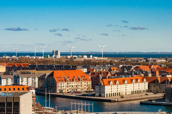 Cidade de Copenhaga na Dinamarca — Fotografia de Stock